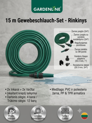 "GARDENLINE" laistymo rinkinys